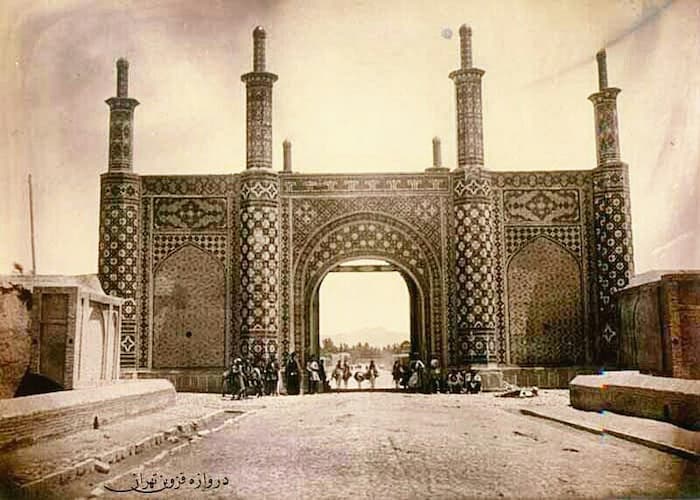 دروازه قزوین در عصر قاجار