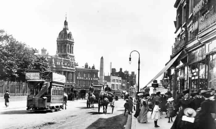 استراتفورد برادوی لندن در سال 1898