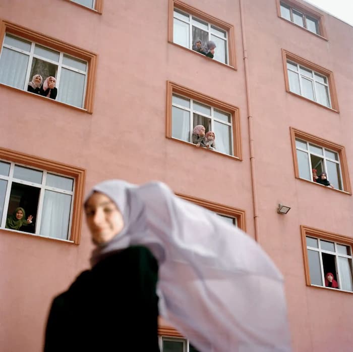 دختران دانش آموز استانبول، ترکیه، 2018