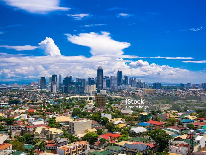 نمایی از مانیل پایتخت فیلیپین