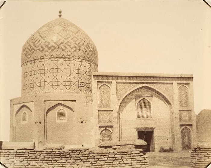 مسجد ناصرالدین شاه تهران قدیم  