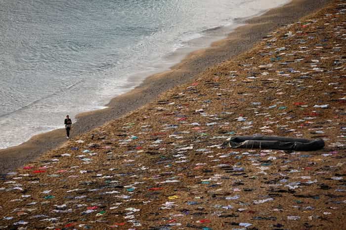 بزرگداشت افرادی که در دریای مدیترانه در سال 2023 غرق شده اند