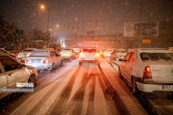 ادامه سریال غافلگیری تهرانی ها با برف