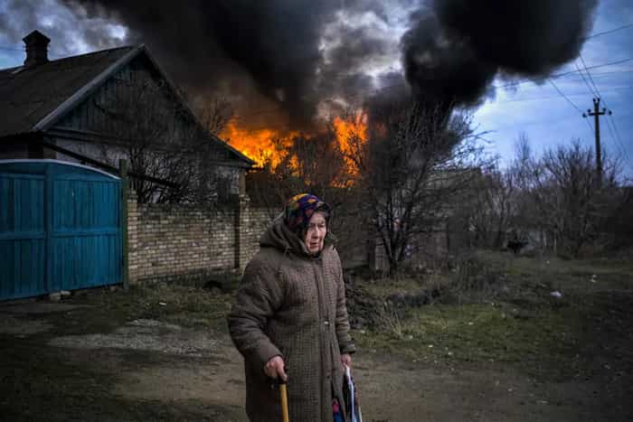 ترکش جنگ بر مردم اوکراین