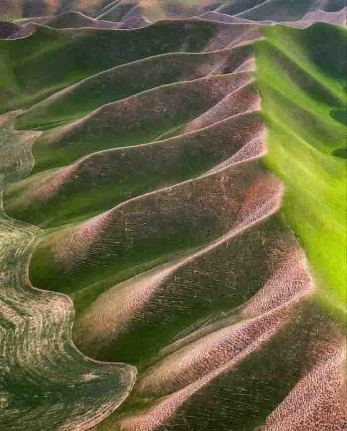 نمایی از ‏طبیعت زیبای ترکمن صحرا، استان گلستان