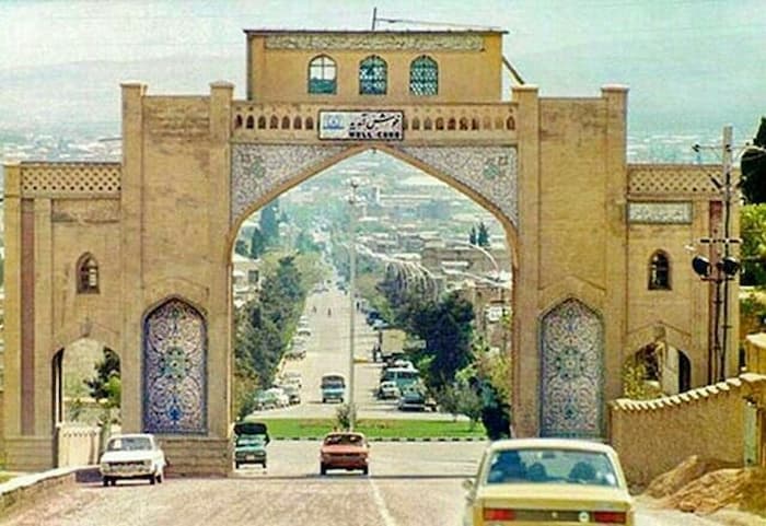 دروازه قرآن شیراز سال ۱۳۵۳