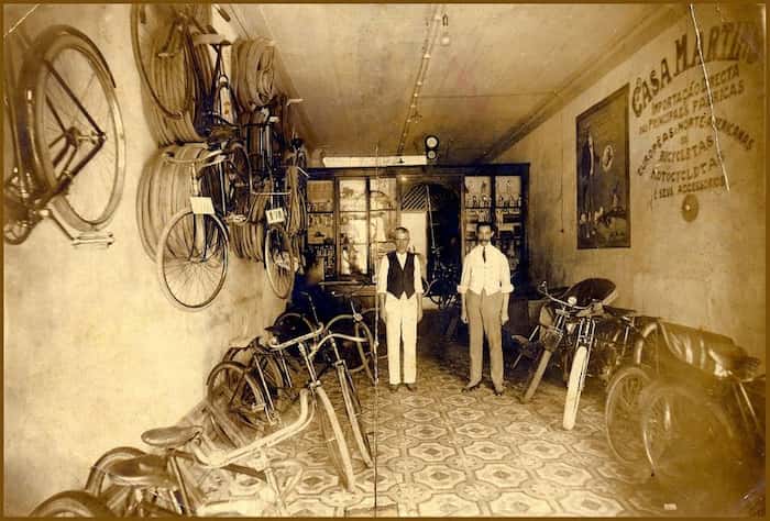 فروشگاه Martins در مرکز شهر ریودوژانیرو، اوایل قرن بیستم