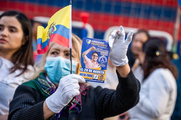 اکوادور 6 کلمبیایی را به قتل نامزد ریاست جمهوری بازداشت کرد