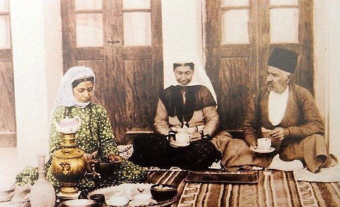 خانواده ایرانی اصفهان 1899 میلادی