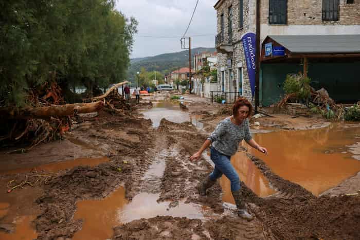 طوفان دنیل در یونان
