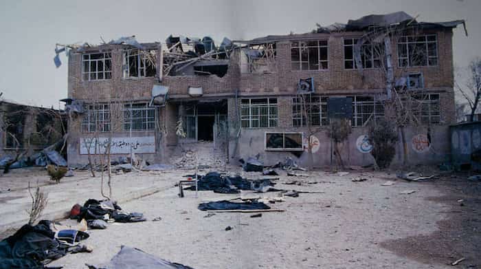 بمباران دو مدرسه پسرانه در بروجرد توسط عراق در سال ۱۳۶۵