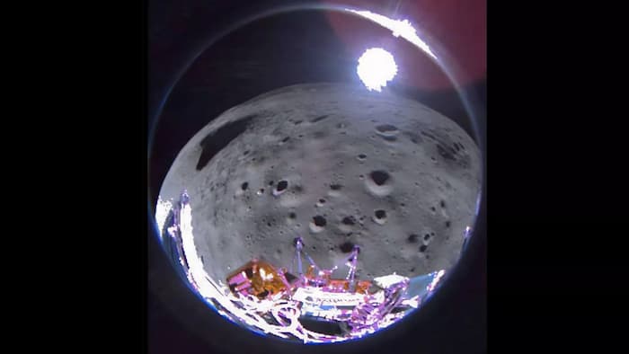 کاوشگر آمریکایی "اودیسئوس" اولین تصاویر خود از سطح ماه را ارسال کرد!