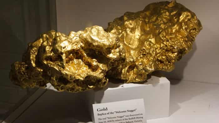 بزرگترین قطعه طلای جهان که تا به حال پیدا شده 