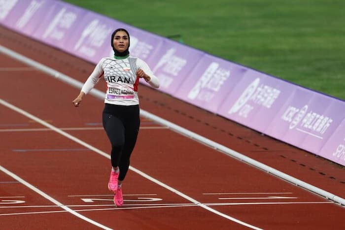 حمیده اسماعیل‌نژاد، دونده‌ی ایران، مدال برنز تور جهانی امارات را کسب کرد!